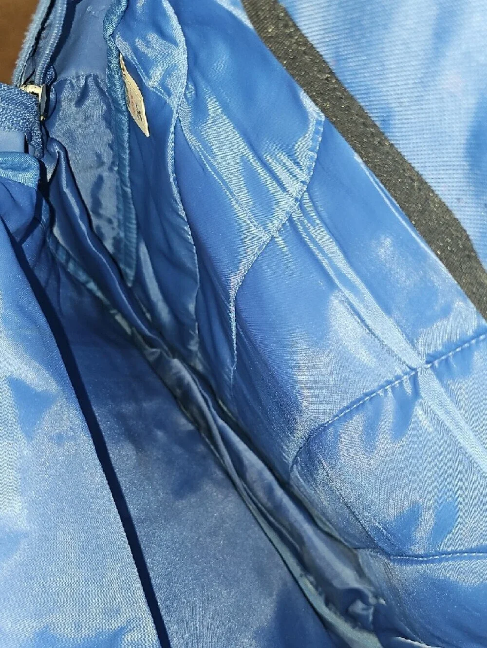 Blue With Teal Green Hearts -Print Backpack Many Pockets